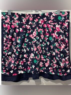 PGA Tour Skort with Floral Design